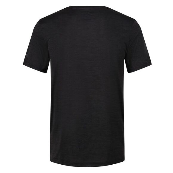 Regatta Mens Fingal Edition T-Shirt / Black Marl - Picture 2 of 5